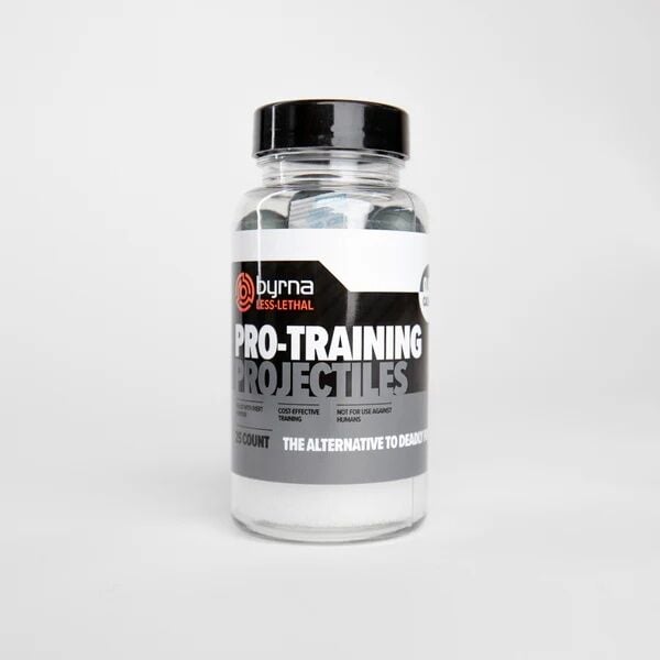 Byrna .61 Cal Pro-Training Projectiles, 25-Ct