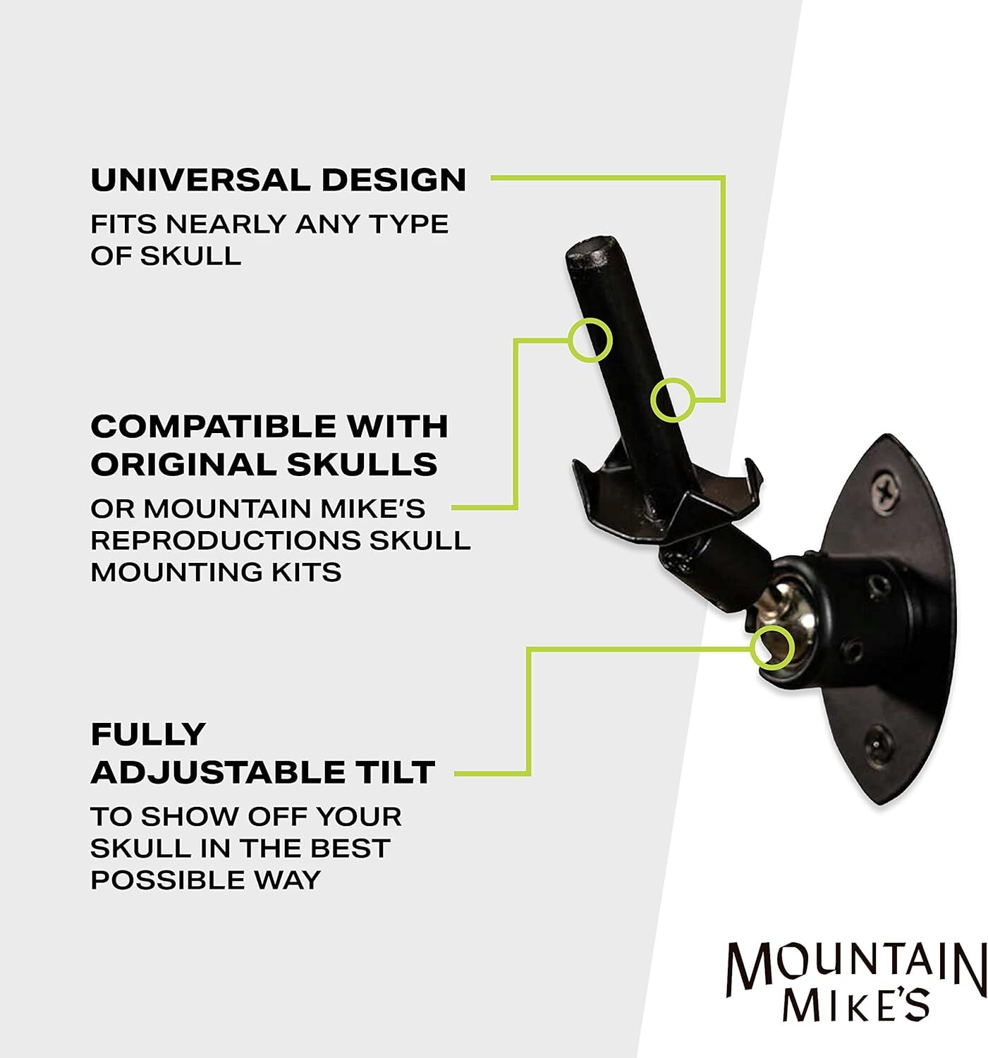Mountain Mike's Reproductions Ultra Positioner Adjustable Skull Wall Mount