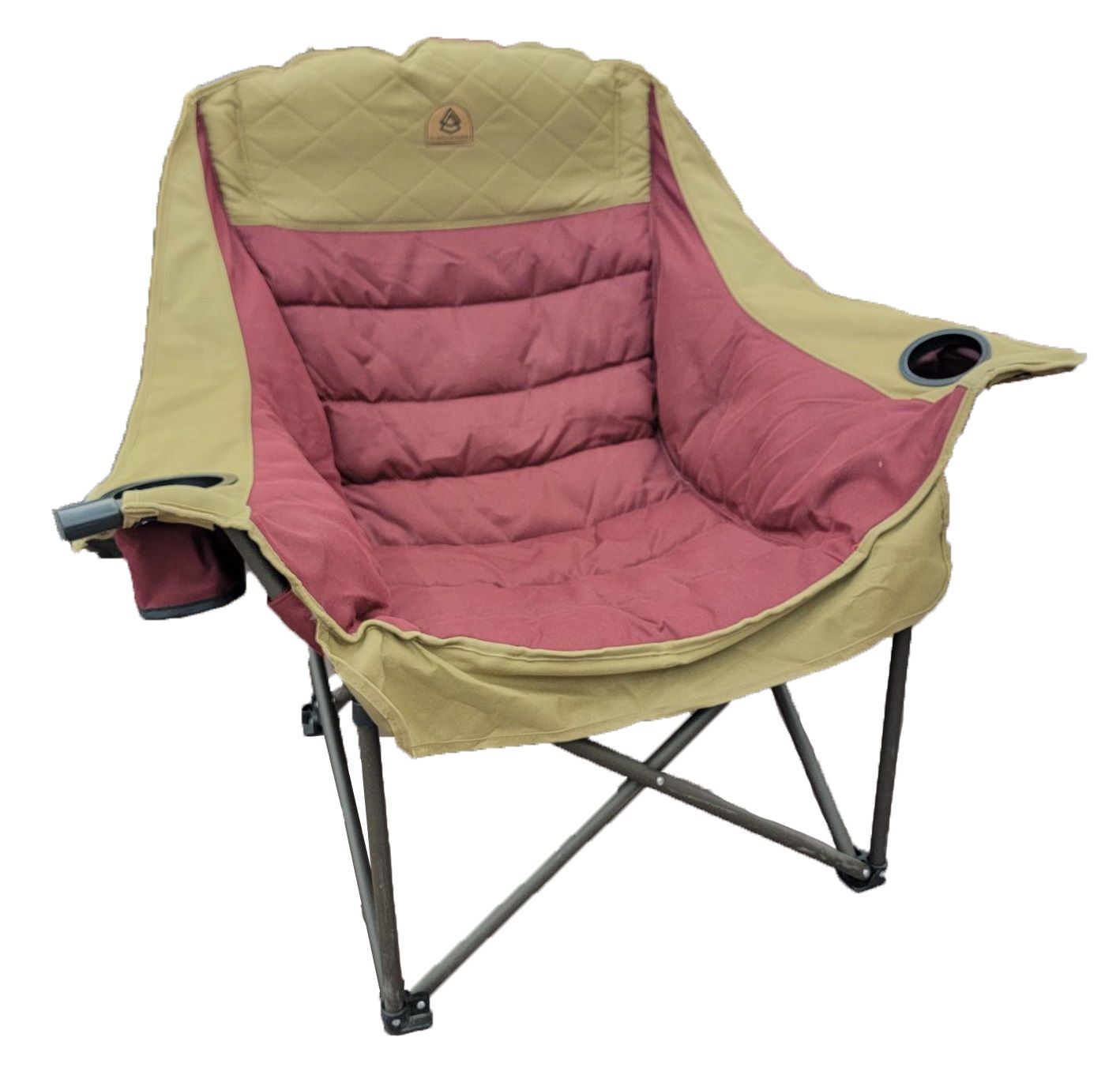 Black Sierra Pomegranate Comfort Cloud Club Chair