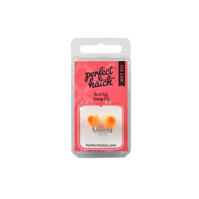 Perfect Hatch Wet Burnt Egg Orange, #10, 2-Pk