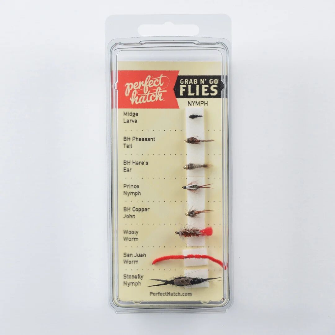Perfect Hatch Grab N Go Nymph Fly Assortment, 8-Ct