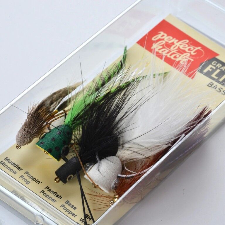 Perfect Hatch Grab N Go Bass Bug Fly Assortment