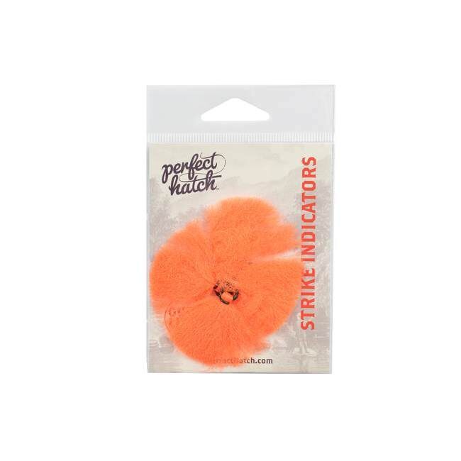 Perfect Hatch Orange Yarn Strike Indicators, 4-Pk