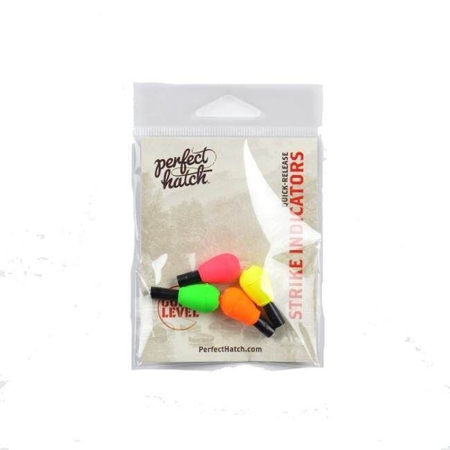 Perfect Hatch Strike Indicator Quick Release Pear, 4-Ct