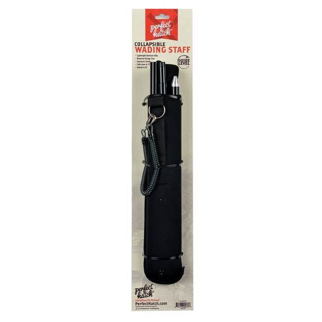 Perfect Hatch Aluminum Collapsible Wading Staff, 54-In