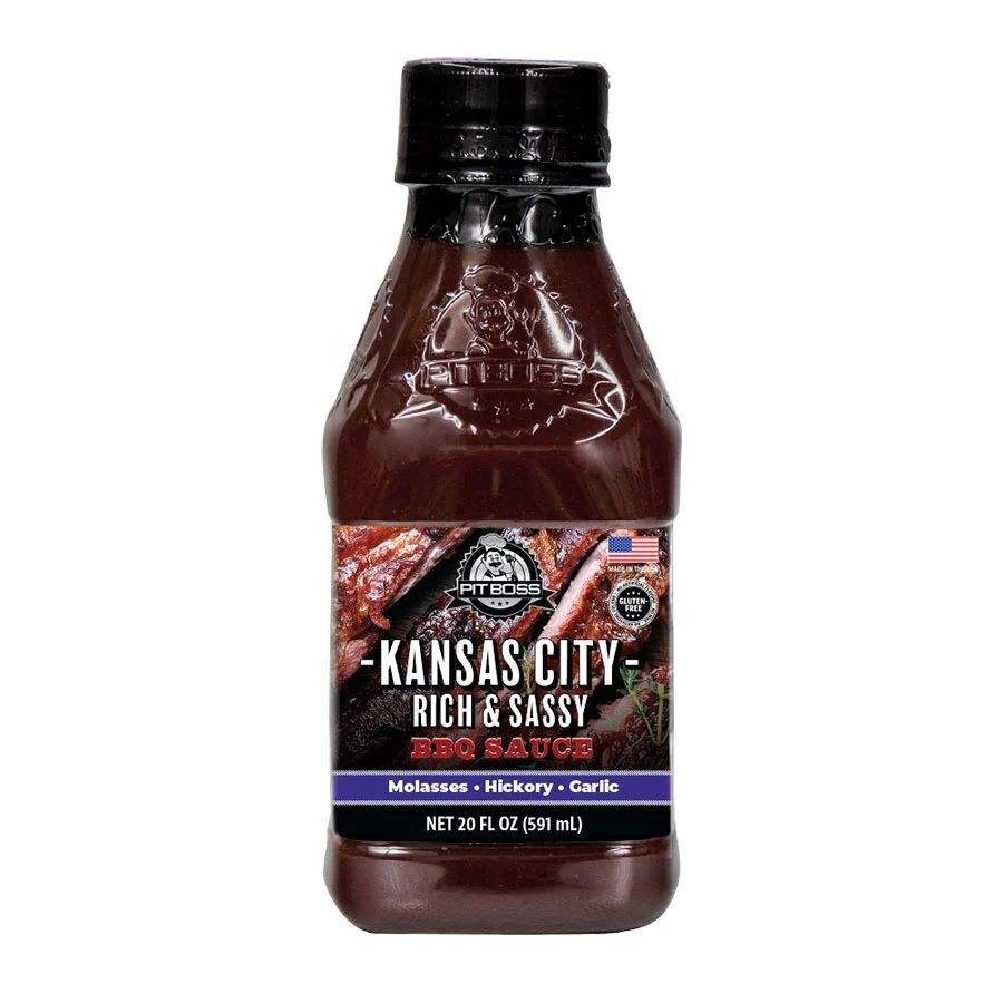 Pit Boss Kansas City Maple & Molasses BBQ Sauce, 20-Oz