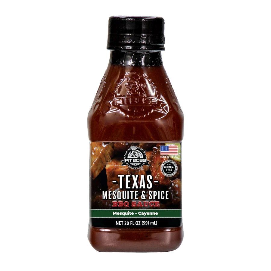 Pit Boss Texas Mesquite & Spice BBQ Sauce, 20-Oz