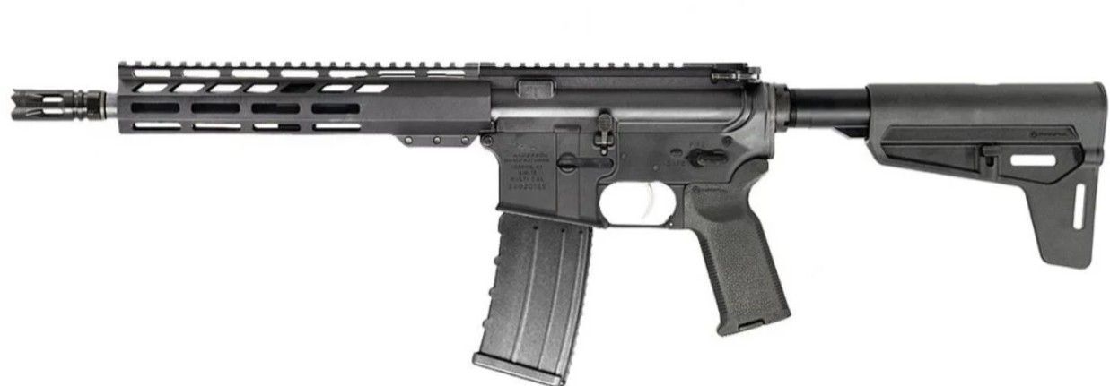 Anderson AM-15 Pistol .300 Blackout 10.5" Semi-Auto Rifle, 30-Rd