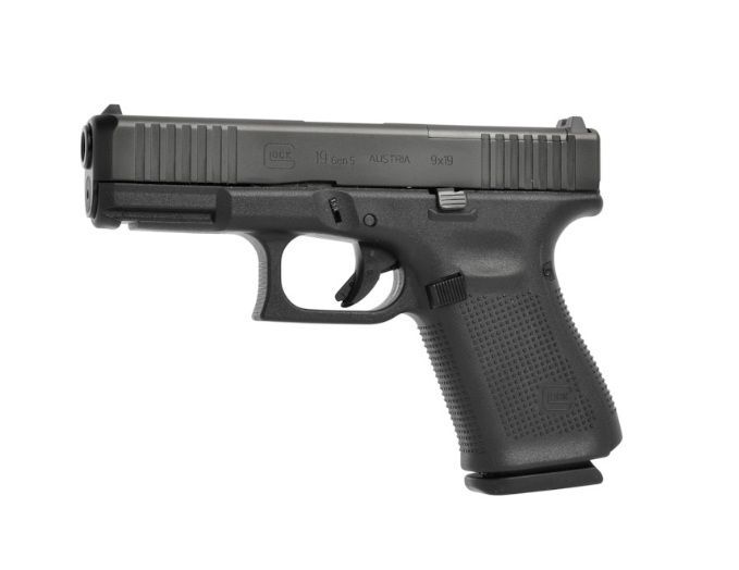 Glock 19 Gen5 MOS 9mm Compact Pistol, 10-Rd