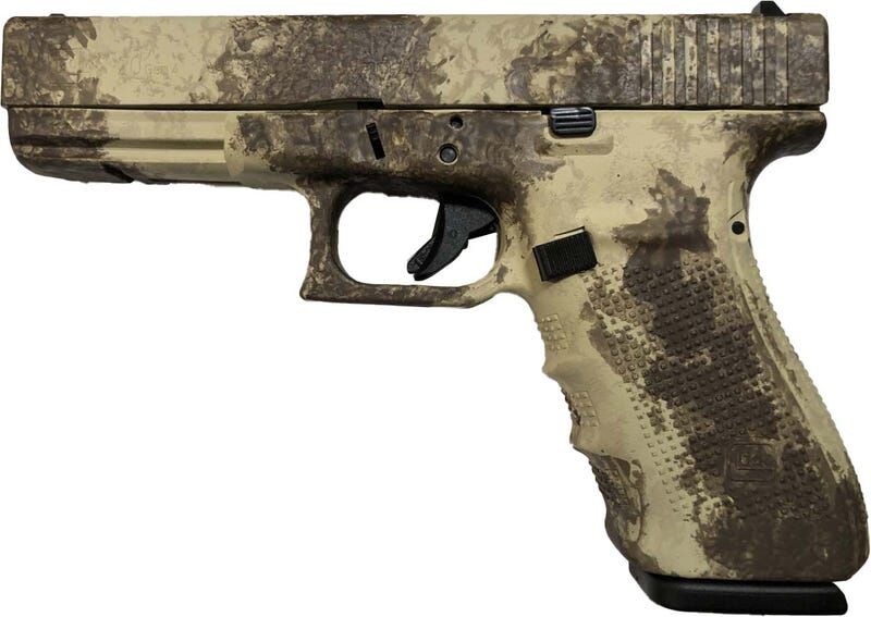 Glock 20 Gen4 10mm Auto Full Size Camo Pistol, 15-Rd