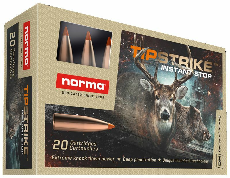 Norma Tipstrike 6.5 Creedmoor, 140 Grain, 20-Rd