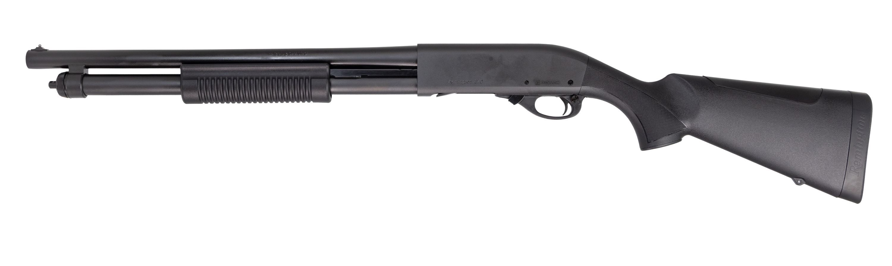 Remington  870 Synthetic Tactical 12 Gauge 18.5" Pump-Action Shotgun, 6-Rd