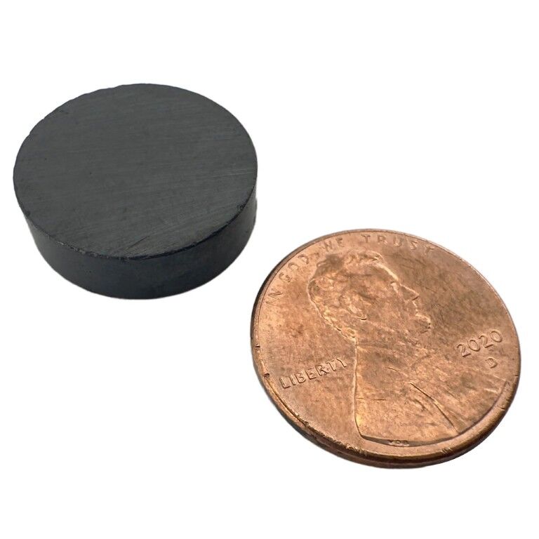 Master Magnetics Ceramic Disc Magnets, 3/4-In, 8-Pk