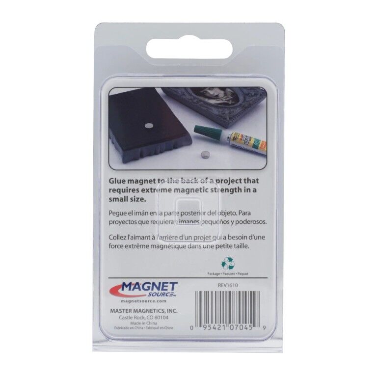 Magnet Source Neodymium Disc Magnets, 10-Pk
