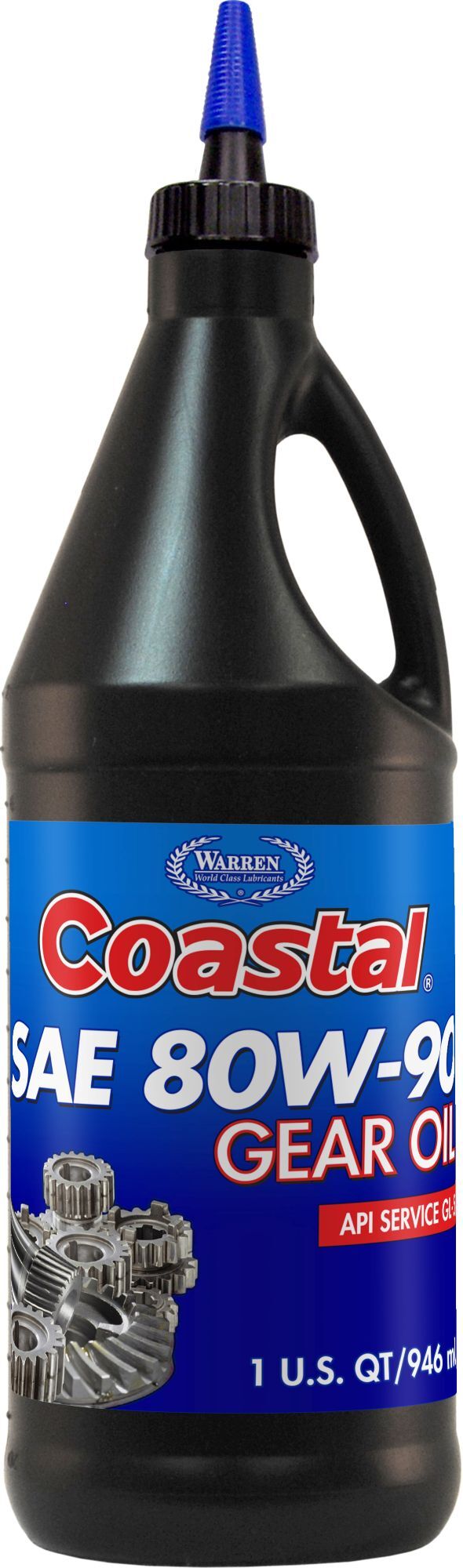 Warren Oil Coastal 80W-90 GL-5 Gear Oil, 1-Qt
