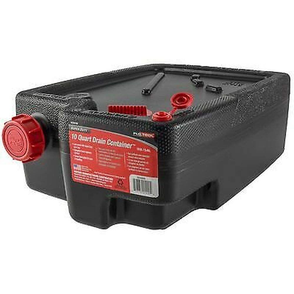 FloTool Oil Recovery Pan Drain Container, 10-Qt