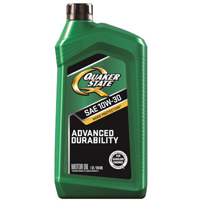 Quaker State 10W30 Motor Oil, 1-Qt