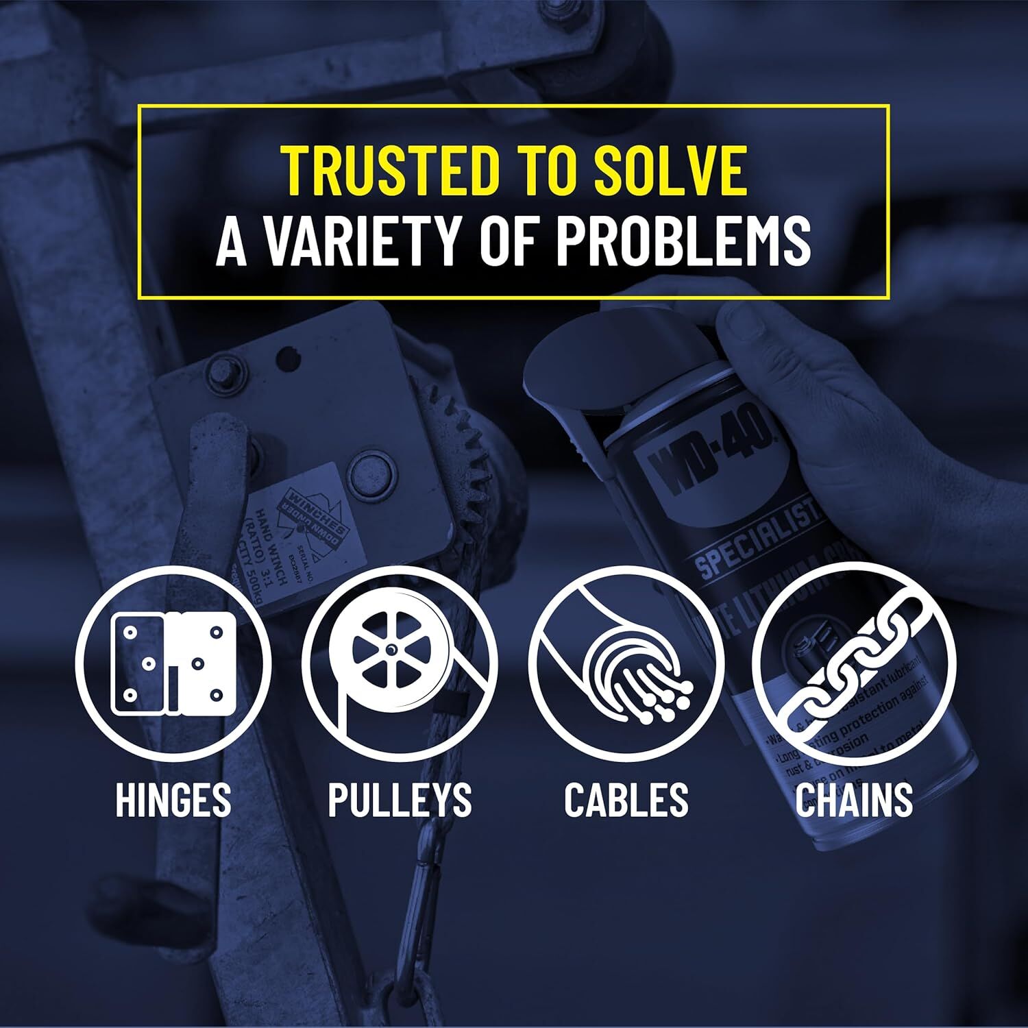 WD-40 Specialist White Lithium Grease, 10-Oz