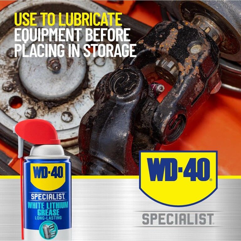 WD-40 Specialist White Lithium Grease, 10-Oz