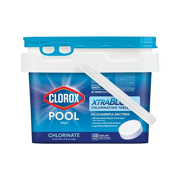 Clorox XtraBlue Pool & Spa Chlorinating Tablets, 5-Lb