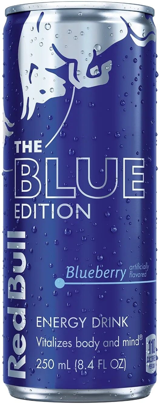 Red Bull The Blue Edition Blueberry Energy Drink, 12-Oz