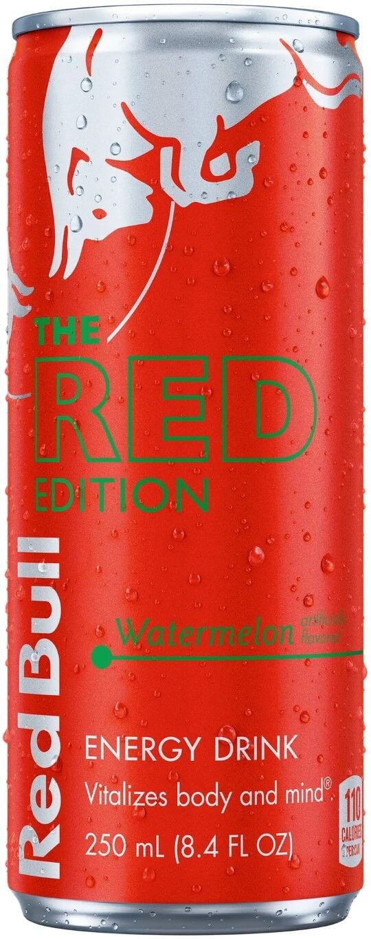 Red Bull The Red Edition Watermelon Energy Drink, 12-Oz