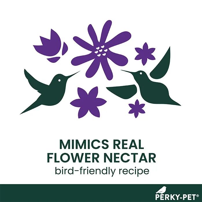 Perky-Pet Ready-To-Use Clear Hummingbird Nectar, 16-Oz, 4-Pk