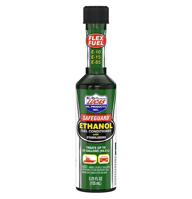 Lucas Oil Safeguard Ethanol Fuel Conditioner with Stabilizers, 5.25-Oz