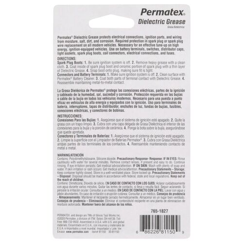 Permatex Dielectric Tune Up Grease, .33-Oz