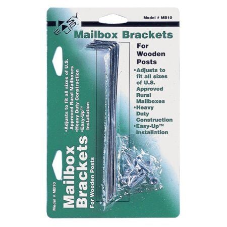 Gibraltar Mailboxes Stainless Steel Metal Mounting Brackets