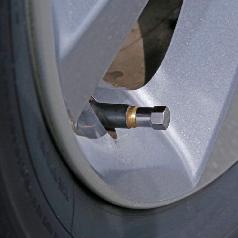 Slime Chrome Valve Caps, 4-Pk