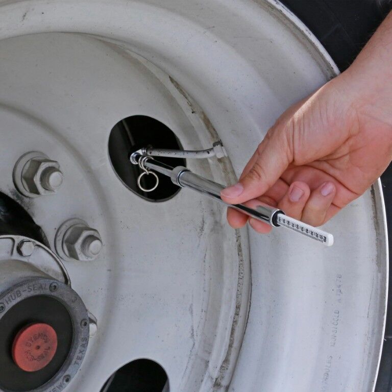 Slime Dual Head Truck & SUV Pencil Tire Gauge, 10-150 PSI