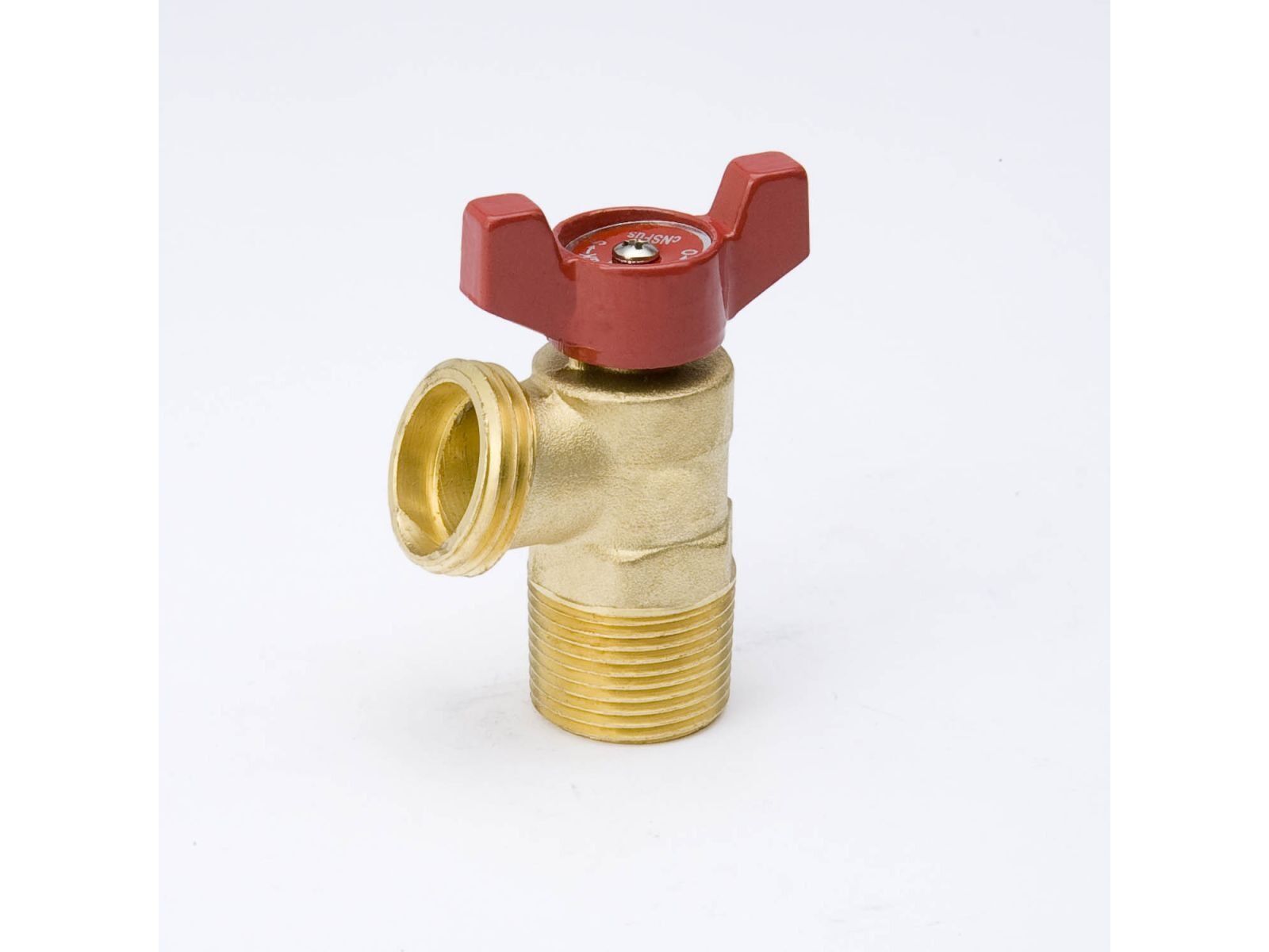 BK Products ProLine Series Brass Boiler Drain, 3/4-In MIP x 3/4-In MHT