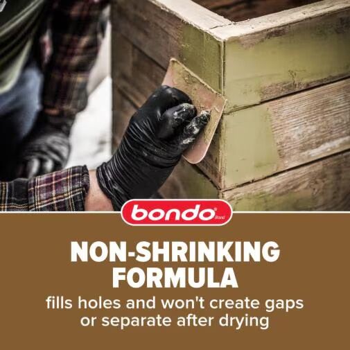 Bondo Wood Filler, 12-Oz