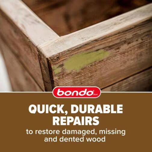 Bondo Wood Filler, 12-Oz