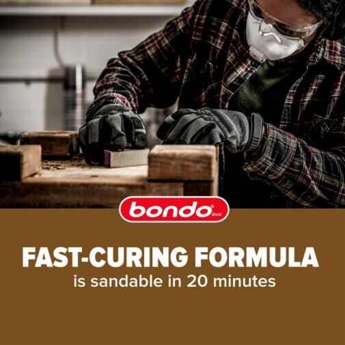 Bondo Wood Filler, 12-Oz