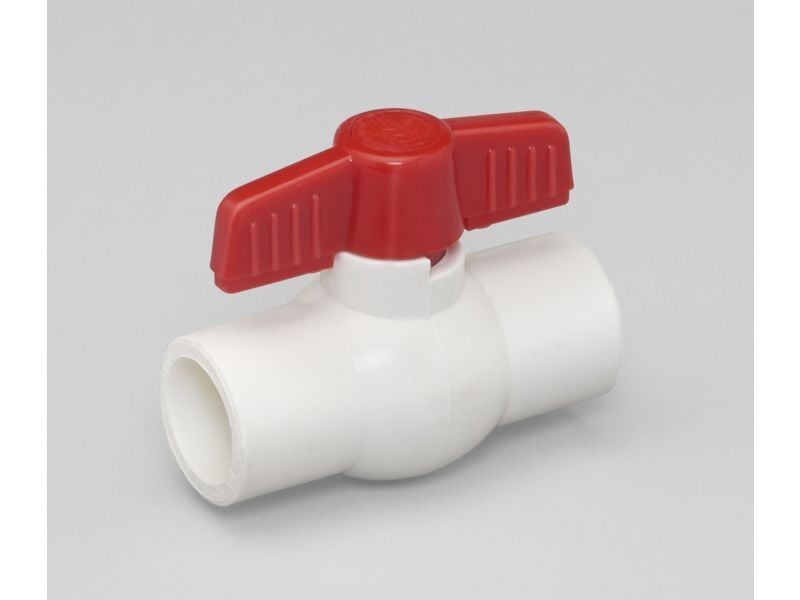 ProLine PVC Schedule 40 Solvent Ball Valve, 1-In