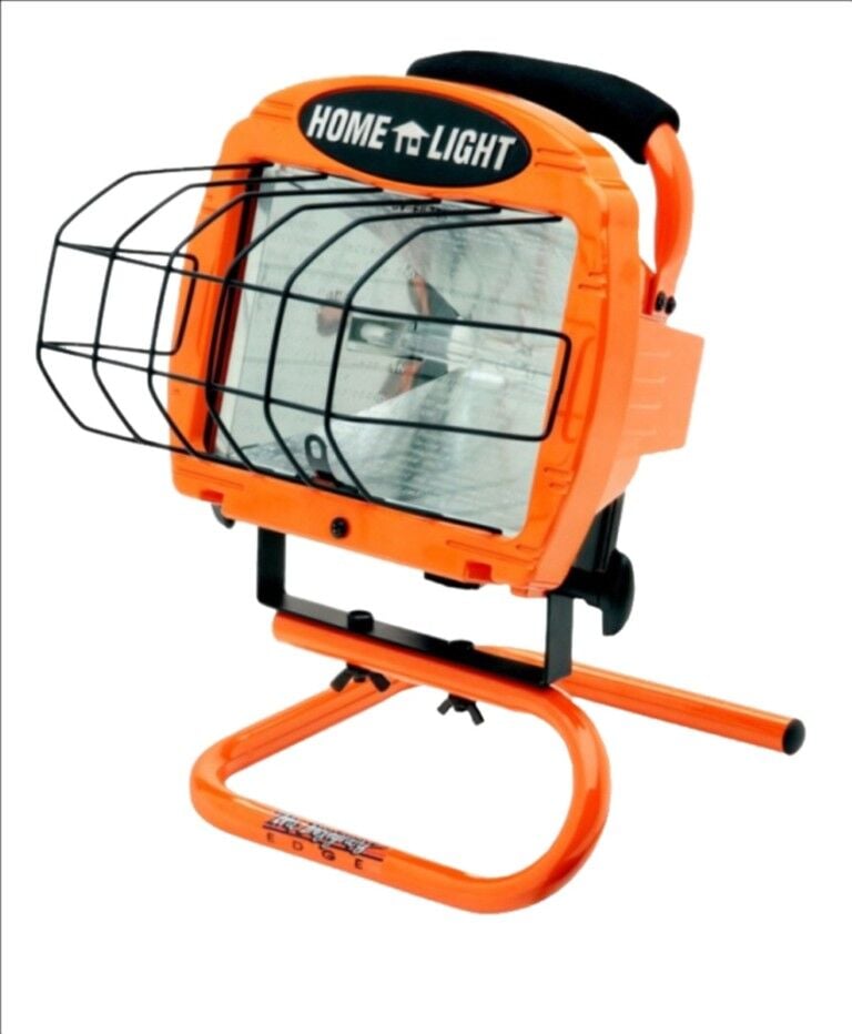 Southwire L-33 Corded Single Head Halogen Work Light, 500-W