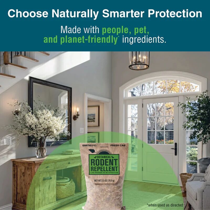 Fresh Cab Rodent Repellent Pouch, 4-Pk - .75 oz