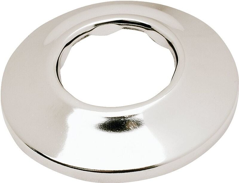 Plumb Pak Chrome Bath Flange, 1 1/2-In x 5-In