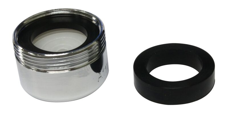 Plumb Pak Chrome Plated Brass Faucet Aerator, 15/16-In - 27 x 55/64-In - 27