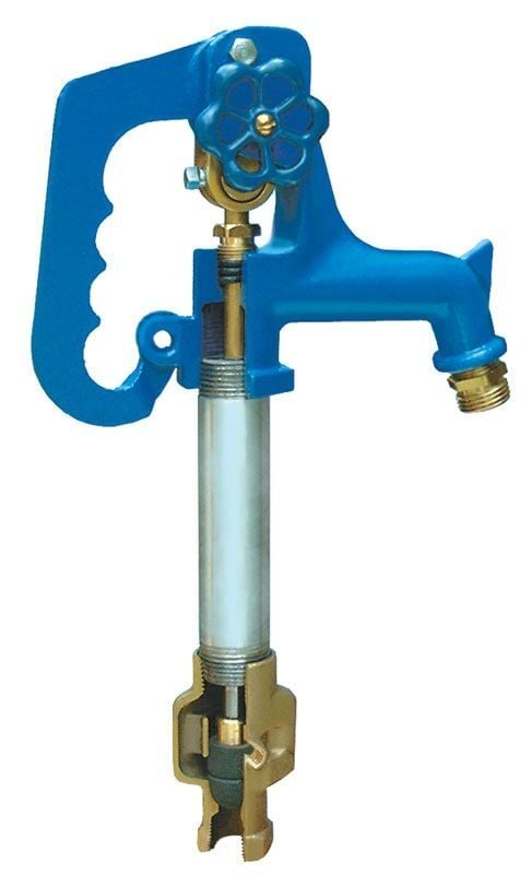 Simmons Mfg Deluxe Frost-Proof Yard Hydrant, 3/4-In x 2-Ft