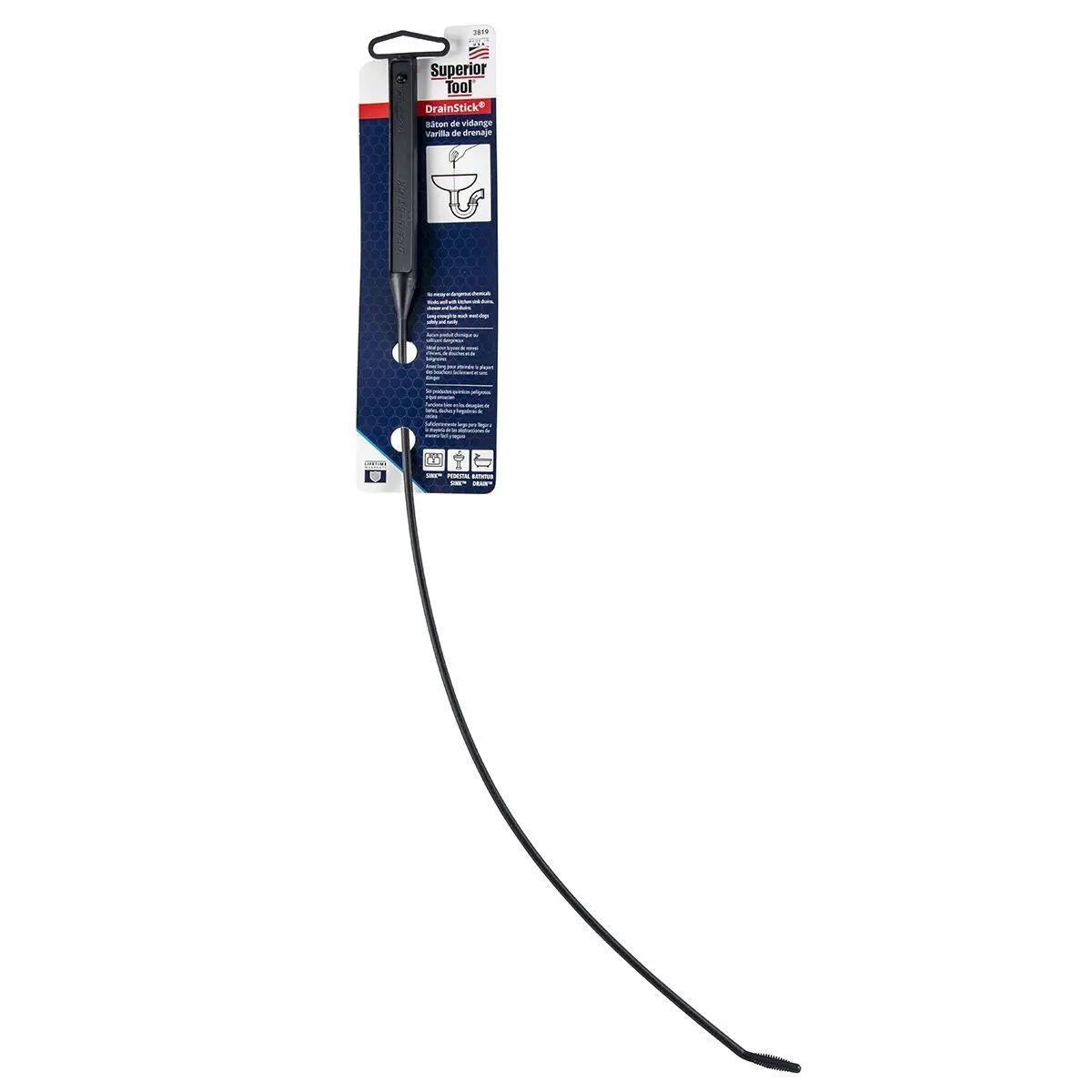 Superior Tool DrainStick, 24-In