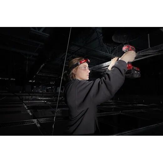 Milwaukee RedLithium USB Rechargeable Low-Profile Headlamp, 600-Lm