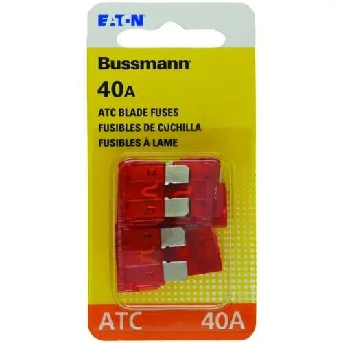 Bussmann Orange ATC Blade Fuses, 40-A, 5-Pk