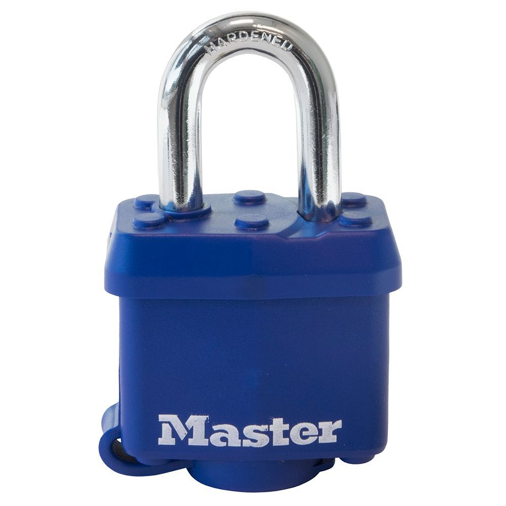 Master Lock Keyed Different Laminated Padlock, 1-1/16-In