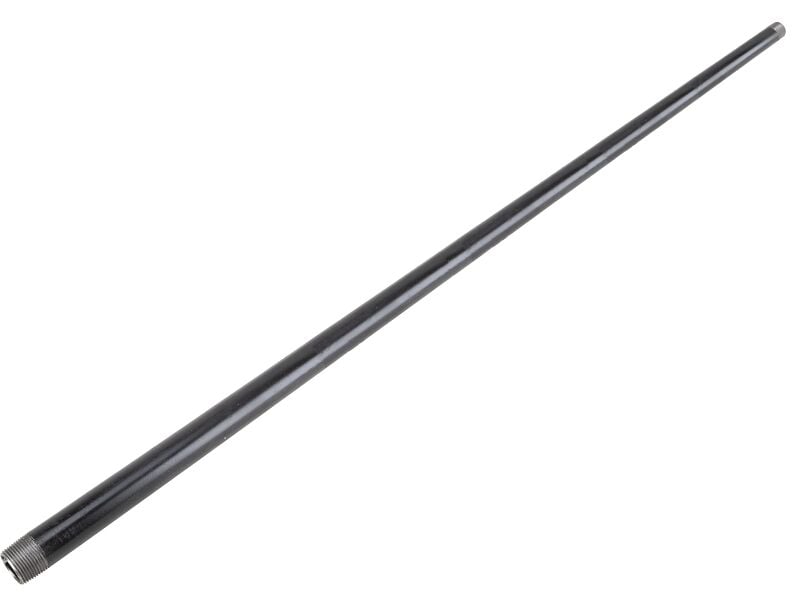 ProSource Schedule 40 Steel Pipe Nipple, 1-In x 1-In x 48-In