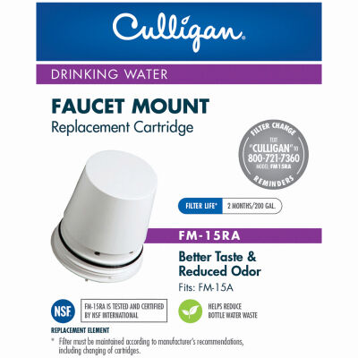 Culligan Faucet Mount Drinking Water Filter Replacement Cartridge