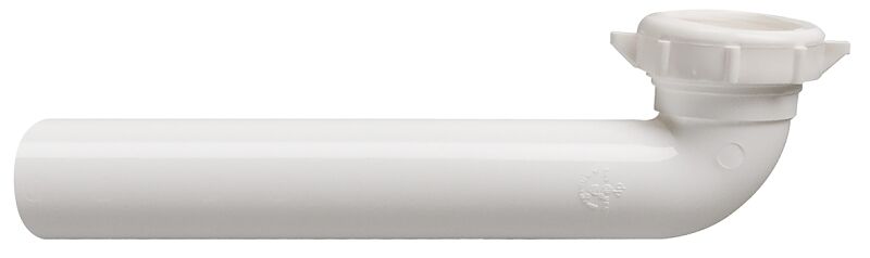 Plumb Pak White Plastic Waste Arm, 1 1/2-In Slip