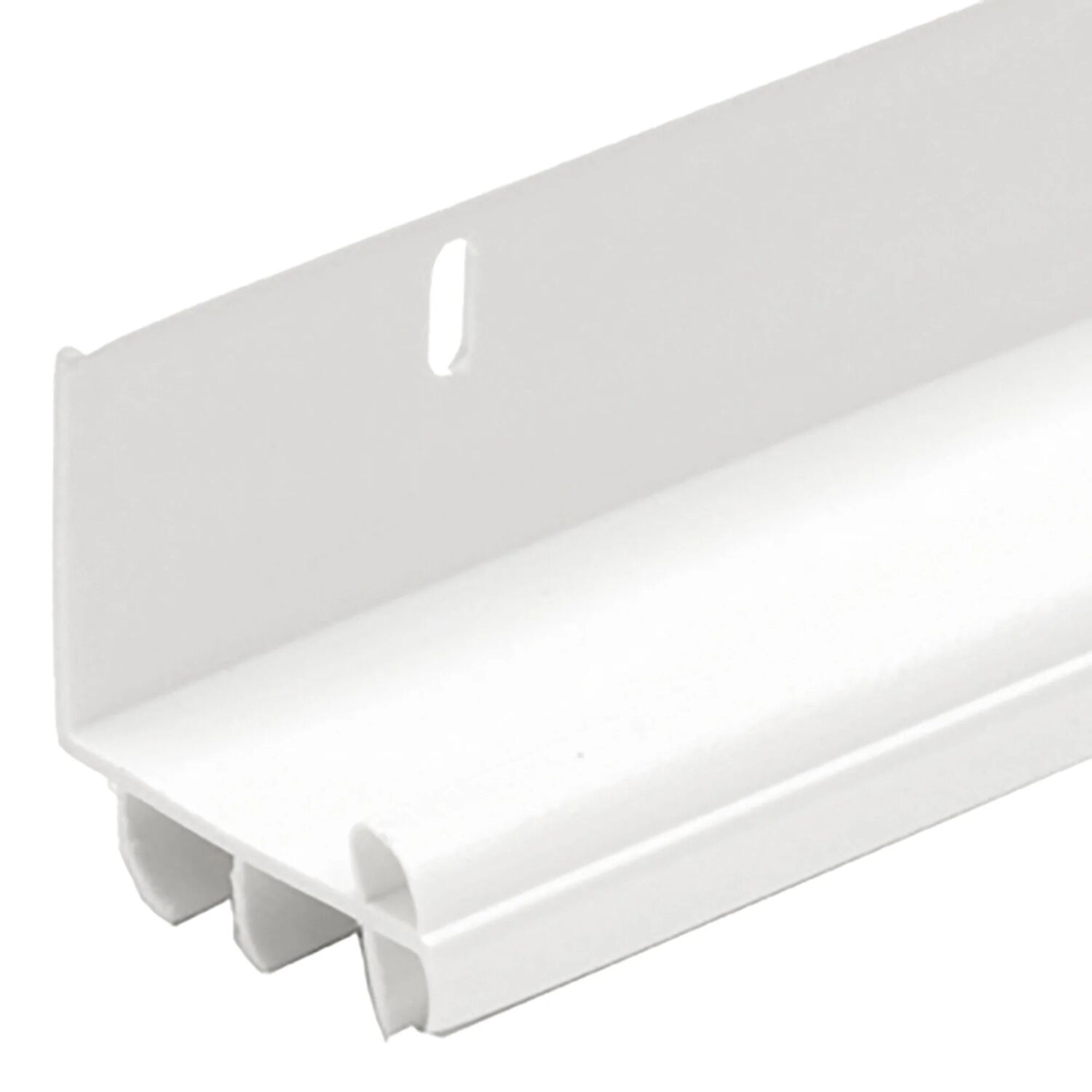 M-D Building Products White Vinyl Residential L-Shape Screw-On Under Door Seal, 36-In